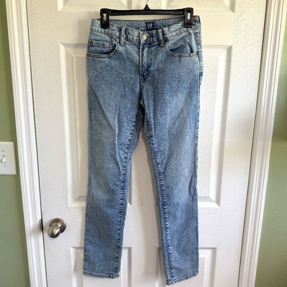 Gap Denim Kids Light wash Stretch Skinny Jeans size 16